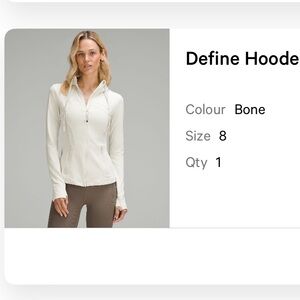 Lululemon Define Hooded Jacket Nulu